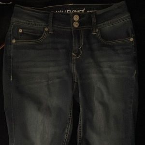 Size 1 low waisted boot cut jeans